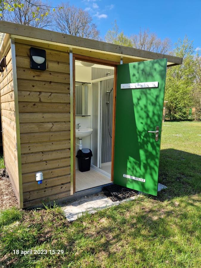 Camping Alkenhaer Appelscha Lege Kampeerplaats Met Prive Sanitair Esterno foto