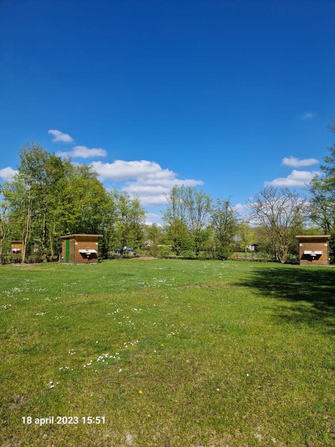 Camping Alkenhaer Appelscha Lege Kampeerplaats Met Prive Sanitair Esterno foto