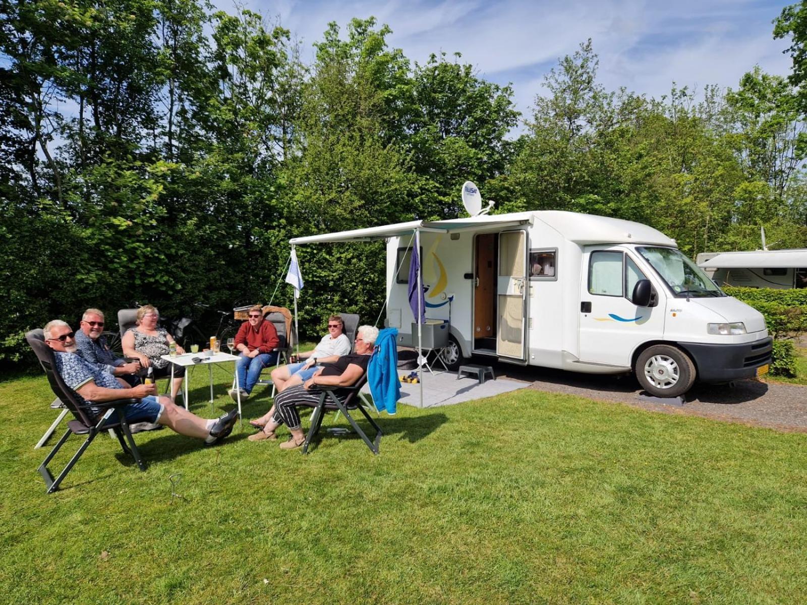 Camping Alkenhaer Appelscha Lege Kampeerplaats Met Prive Sanitair Esterno foto