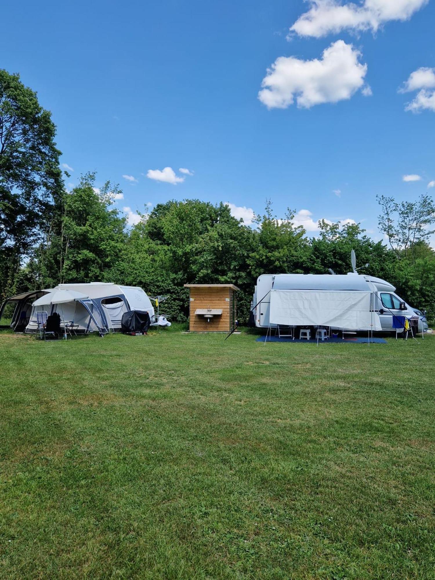 Camping Alkenhaer Appelscha Lege Kampeerplaats Met Prive Sanitair Esterno foto